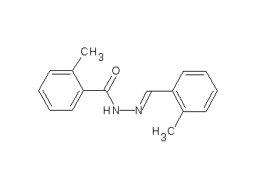 2-methyl-N'-(2-methylbenzylidene)benzohydrazide