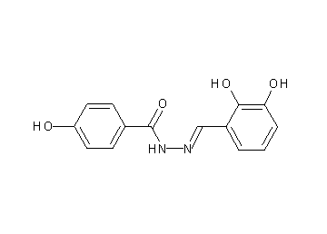 N'-(2,3-dihydroxybenzylidene)-4-hydroxybenzohydrazide