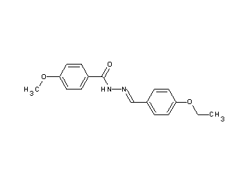 N'-(4-ethoxybenzylidene)-4-methoxybenzohydrazide