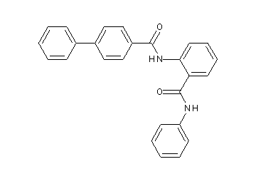 N-[2-(anilinocarbonyl)phenyl]-4-biphenylcarboxamide