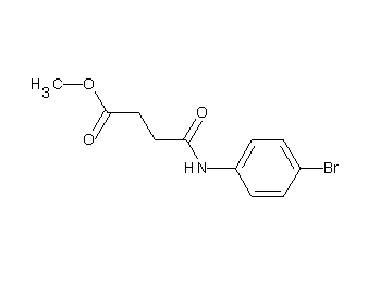 methyl 4-[(4-bromophenyl)amino]-4-oxobutanoate