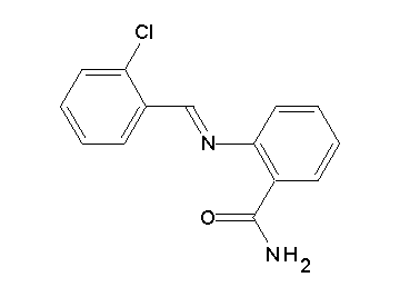 2-[(2-chlorobenzylidene)amino]benzamide - Click Image to Close