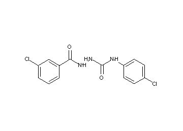 2-(3-chlorobenzoyl)-N-(4-chlorophenyl)hydrazinecarboxamide