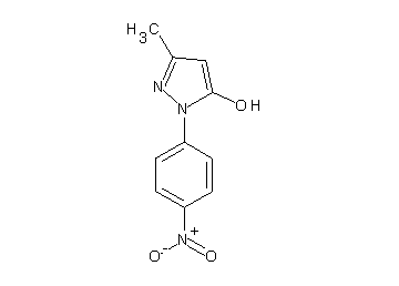 3-methyl-1-(4-nitrophenyl)-1H-pyrazol-5-ol