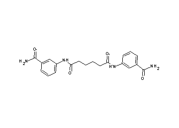 N,N'-bis[3-(aminocarbonyl)phenyl]hexanediamide