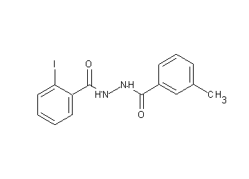 2-iodo-N'-(3-methylbenzoyl)benzohydrazide