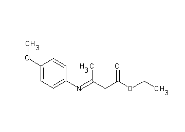 ethyl 3-[(4-methoxyphenyl)imino]butanoate