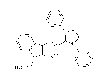 3-(1,3-diphenyl-2-imidazolidinyl)-9-ethyl-9H-carbazole