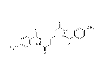 N'1,N'6-bis(4-methylbenzoyl)hexanedihydrazide