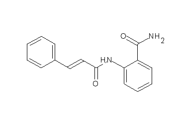 2-(cinnamoylamino)benzamide