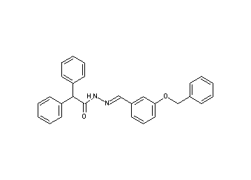 N'-[3-(benzyloxy)benzylidene]-2,2-diphenylacetohydrazide