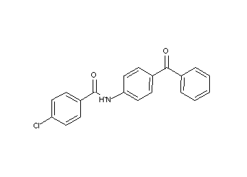 N-(4-benzoylphenyl)-4-chlorobenzamide