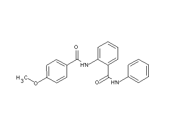 2-[(4-methoxybenzoyl)amino]-N-phenylbenzamide