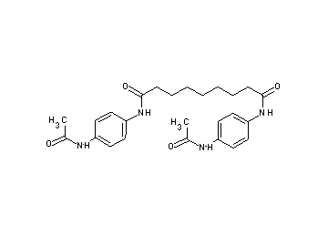 N,N'-bis[4-(acetylamino)phenyl]nonanediamide