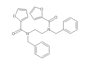 N,N'-1,2-ethanediylbis(N-benzyl-2-furamide)