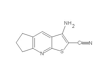 3-amino-6,7-dihydro-5H-cyclopenta[b]thieno[3,2-e]pyridine-2-carbonitrile
