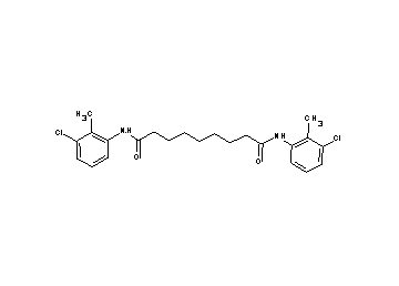 N,N'-bis(3-chloro-2-methylphenyl)nonanediamide