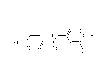 N-(4-bromo-3-chlorophenyl)-4-chlorobenzamide