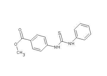 methyl 4-[(anilinocarbonothioyl)amino]benzoate