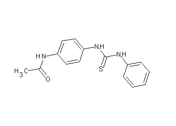 N-{4-[(anilinocarbonothioyl)amino]phenyl}acetamide