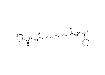 N'1,N'9-bis(2-thienylcarbonyl)nonanedihydrazide