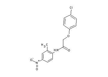 2-(4-chlorophenoxy)-N-(2-methyl-4-nitrophenyl)acetamide