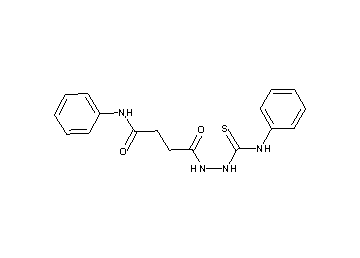 4-[2-(anilinocarbonothioyl)hydrazino]-4-oxo-N-phenylbutanamide