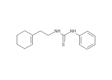 N-[2-(1-cyclohexen-1-yl)ethyl]-N'-phenylthiourea
