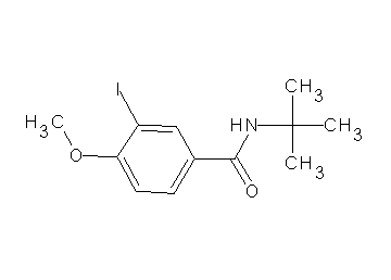 N-(tert-butyl)-3-iodo-4-methoxybenzamide