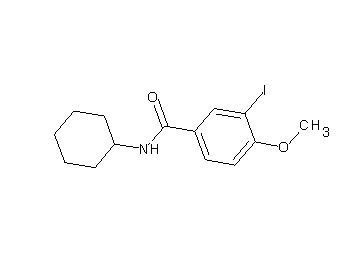 N-cyclohexyl-3-iodo-4-methoxybenzamide
