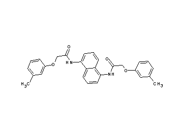 N,N'-1,5-naphthalenediylbis[2-(3-methylphenoxy)acetamide]
