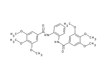 N,N'-1,2-phenylenebis(3,4,5-trimethoxybenzamide)