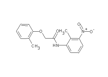 N-(2-methyl-3-nitrophenyl)-2-(2-methylphenoxy)acetamide