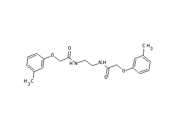 N,N'-1,2-ethanediylbis[2-(3-methylphenoxy)acetamide]