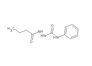 2-butyryl-N-phenylhydrazinecarboxamide