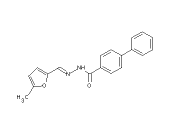 N'-[(5-methyl-2-furyl)methylene]-4-biphenylcarbohydrazide