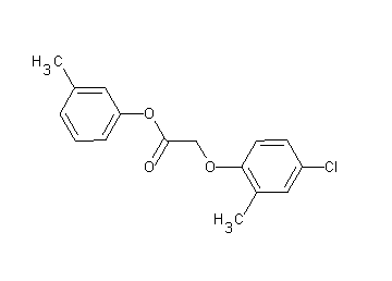 3-methylphenyl (4-chloro-2-methylphenoxy)acetate