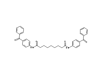 N,N'-bis(4-benzoylphenyl)nonanediamide