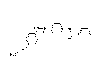 N-(4-{[(4-ethoxyphenyl)amino]sulfonyl}phenyl)benzamide