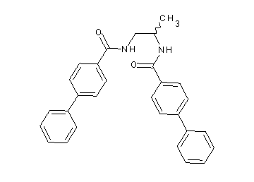 N,N'-1,2-propanediyldi(4-biphenylcarboxamide) - Click Image to Close