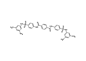 N,N'-bis(4-{[(3,5-dimethylphenyl)amino]sulfonyl}phenyl)terephthalamide