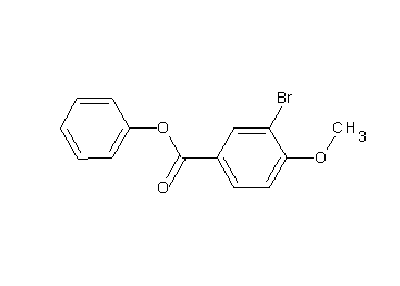 phenyl 3-bromo-4-methoxybenzoate