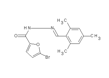 5-bromo-N'-(mesitylmethylene)-2-furohydrazide
