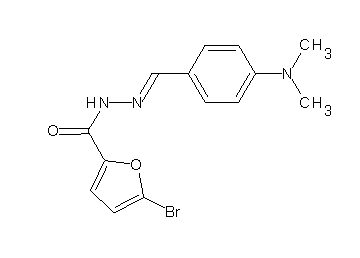5-bromo-N'-[4-(dimethylamino)benzylidene]-2-furohydrazide
