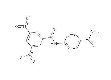N-(4-acetylphenyl)-3,5-dinitrobenzamide
