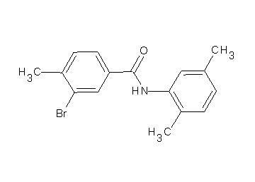 3-bromo-N-(2,5-dimethylphenyl)-4-methylbenzamide
