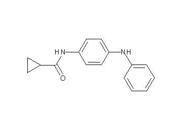 N-(4-anilinophenyl)cyclopropanecarboxamide