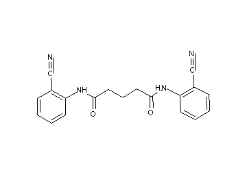 N,N'-bis(2-cyanophenyl)pentanediamide