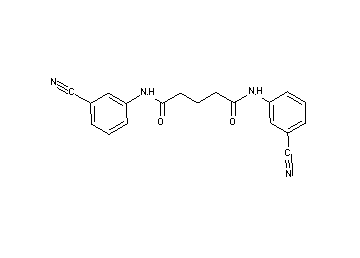 N,N'-bis(3-cyanophenyl)pentanediamide
