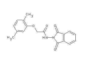2-(2,5-dimethylphenoxy)-N-(1,3-dioxo-1,3-dihydro-2H-isoindol-2-yl)acetamide
